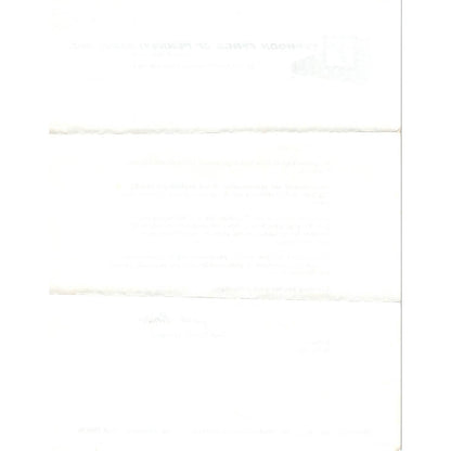 1967 Typhoon Fence of Pennsylvania Cover Letter Gift Certificate Warminster AD4