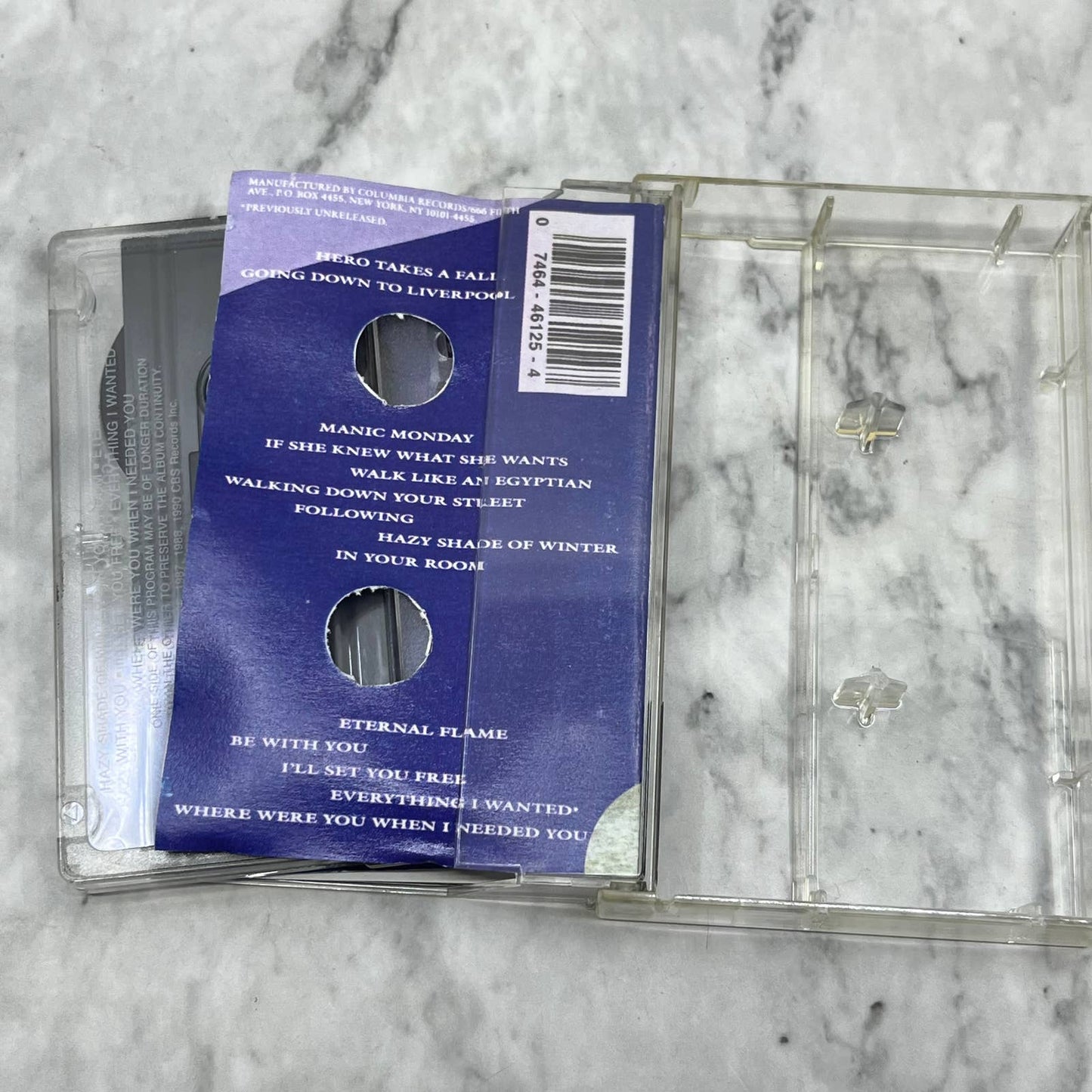 Bangles Greatest Hits Compilation Cassette Tape TJ6-79