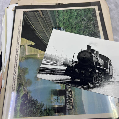 Huge Lot Railroad Ephemera Dating to 1870s TF6