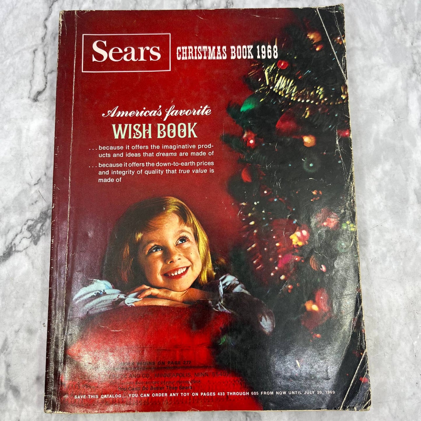1968 Sears Christmas Wish Book Catalog GI Joe Barbie Toys Gifts S3