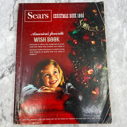 1968 Sears Christmas Wish Book Catalog GI Joe Barbie Toys Gifts S3