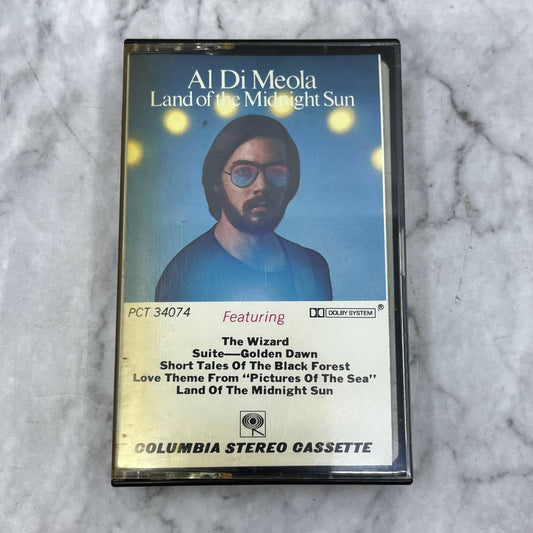 Al Di Meola - Land of the Midnight Sun Jazz Fusion Cassette Tape TB7-18