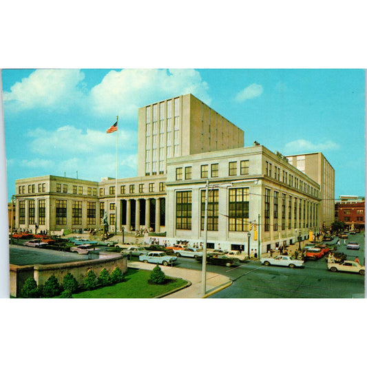 Vintage Postcard Lincoln National Life Insurance Co Home Office Fort Wayne SE5
