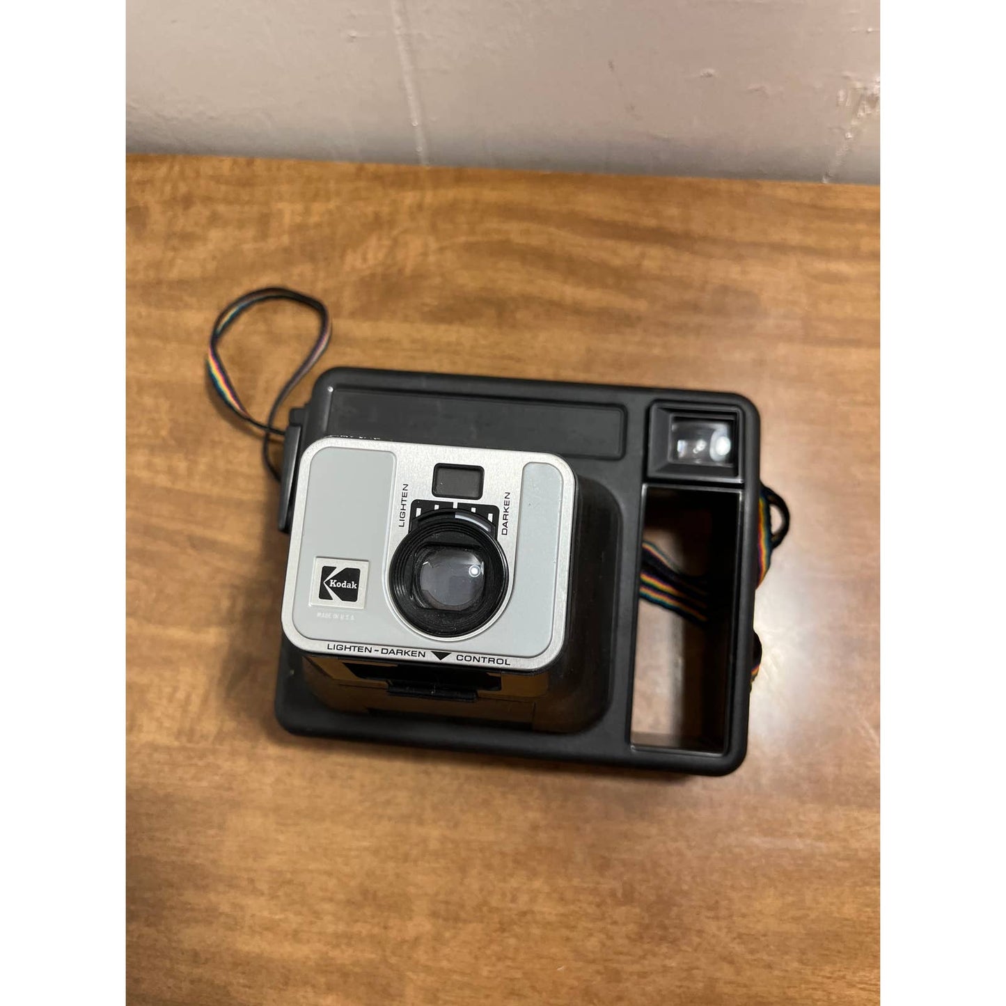 Vintage Kodak The Handle Polaroid Instant Camera w/ Strap