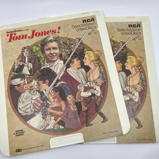 Tom Jones! Part 1 & 2 - RCA Selectavision CED VideoDisc TG5