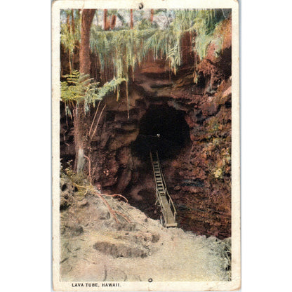 Lava Tube in Hawaii - Original Postcard P3-5