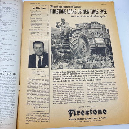 1960 September New England Homestead Magazine 39th Eastern States Exposition TF5
