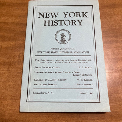1941 WWII Era New York History Book 127 Pages Full Page Photos L2-2