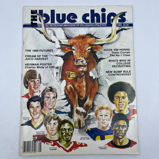 1980 The Blue Chips National Collegiate Recruiting Magazine Herschel Walker TH3