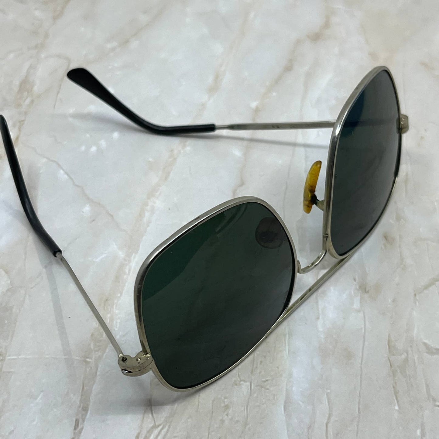 Retro 90s Metal Taiwan ROC Aviator Sunglasses Eyeglasses Frames TK2-G1-7