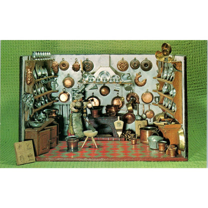 Nuremberg Kitchen Doll House Yesteryears Museum Sandwich Original Postcard PB9