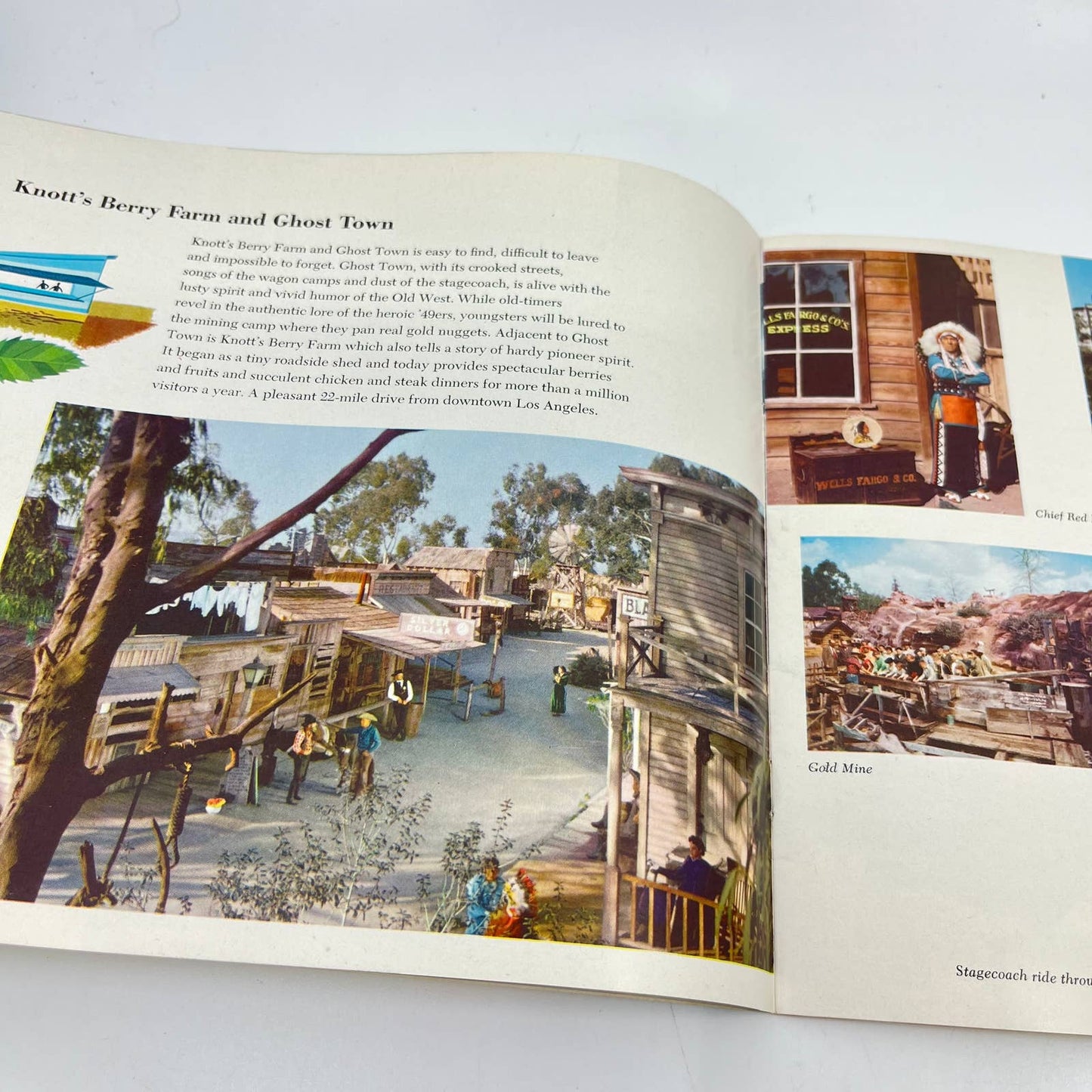 1955 Explore Southern California Travel Brochure American Airlines Promo TE3