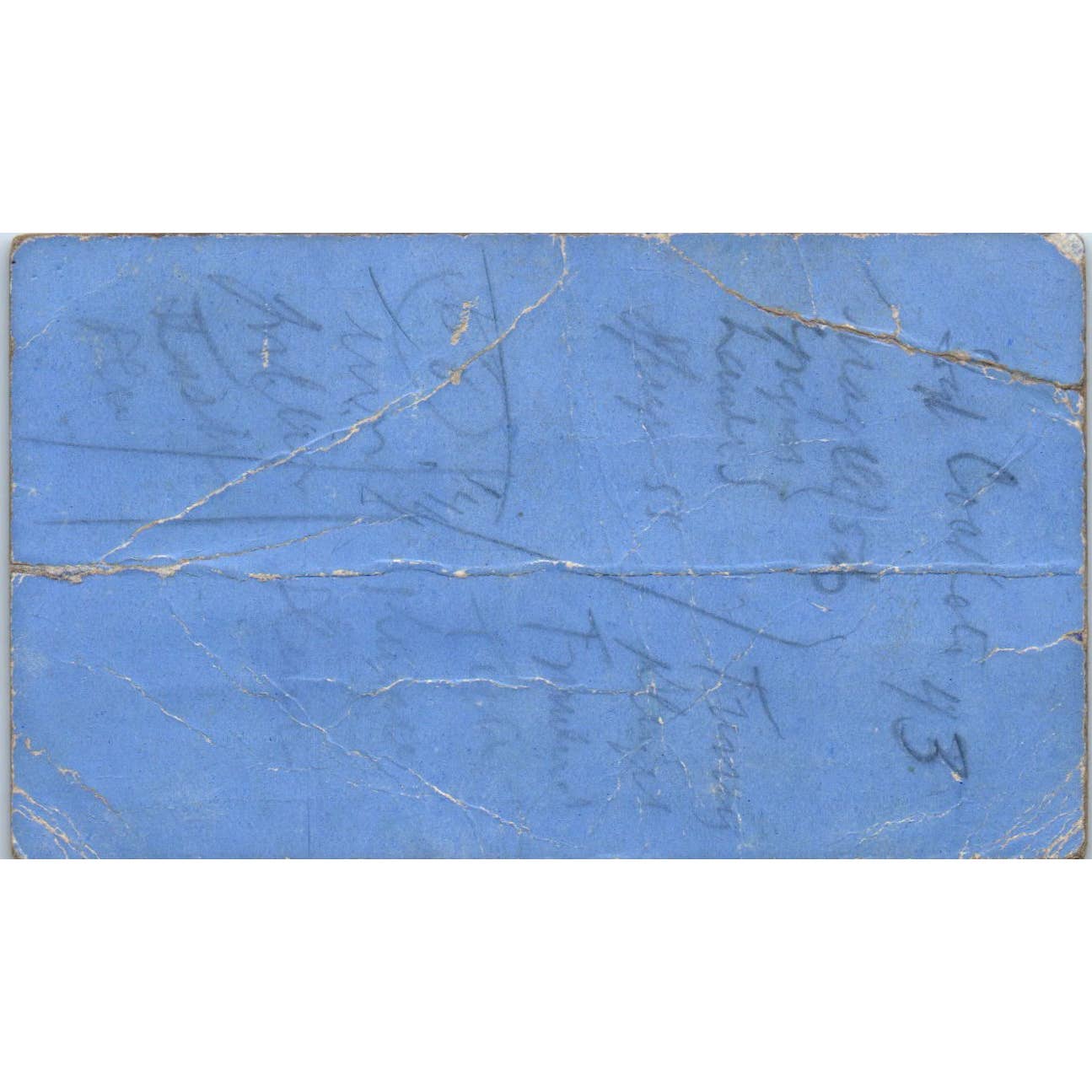 c1910 SS Corsican Saloon Sailing Ship Room Card SE5