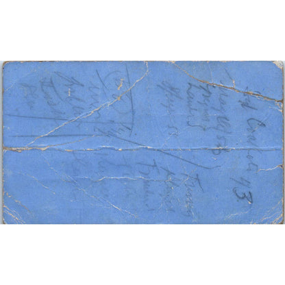 c1910 SS Corsican Saloon Sailing Ship Room Card SE5