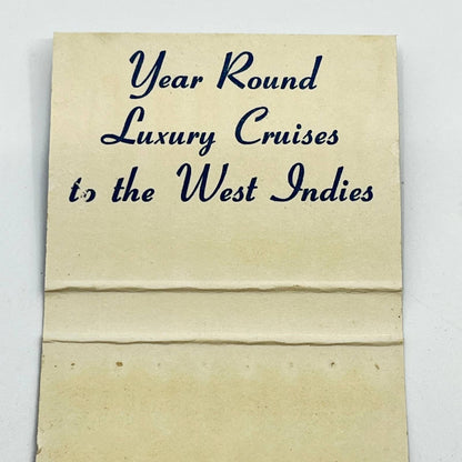 1960s Matchbook Incres Line Luxury Cruises M/S Victoria West Indies Set of 2 SC6