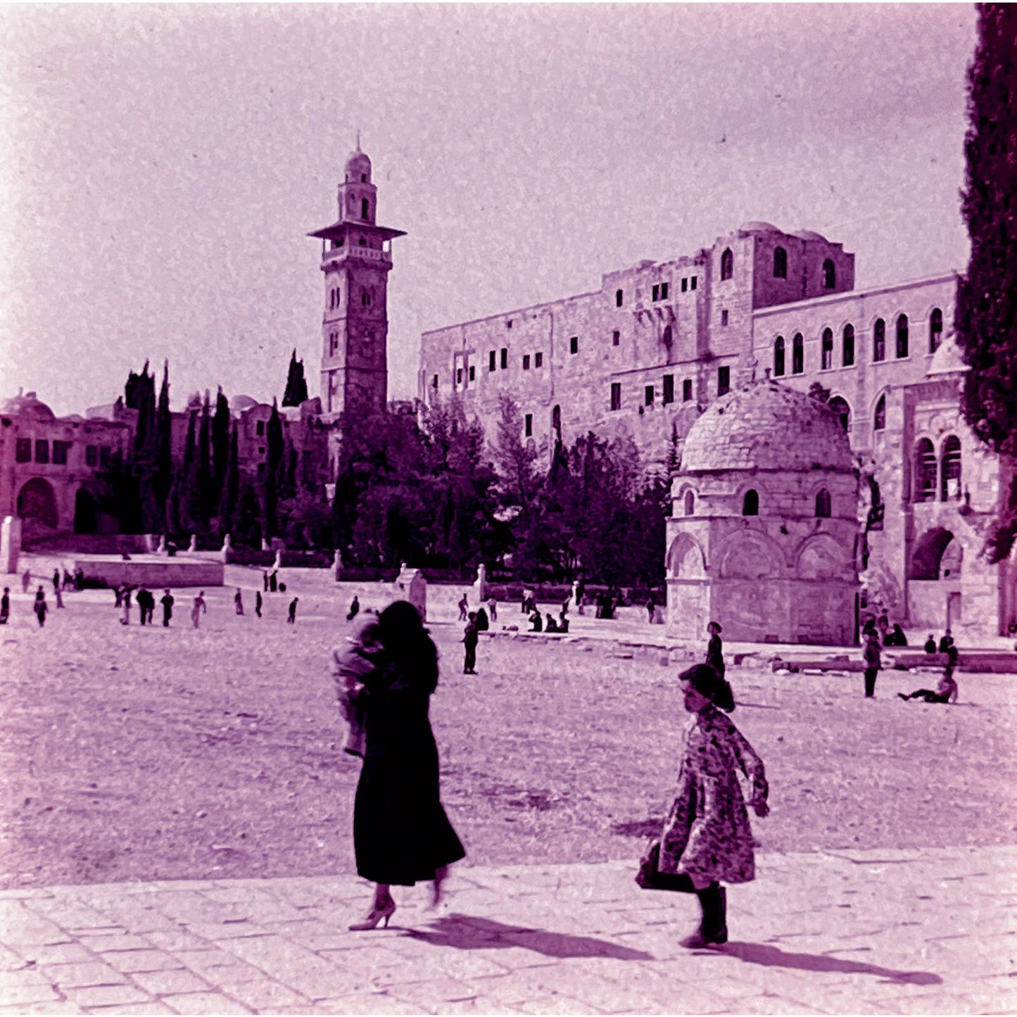 1960s Israel Jerusalem Set of 7 2x2 Slides TK2-S2-21