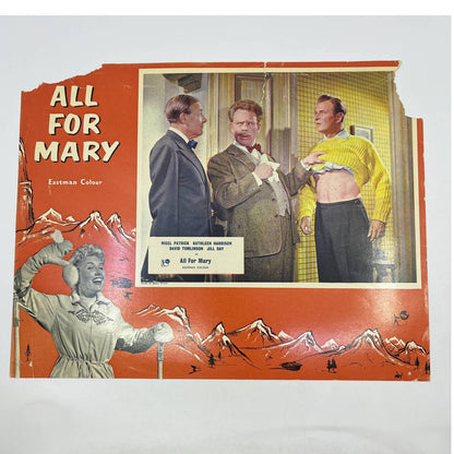 All for Mary - Nigel Patrick Kathleen Harrison Great Britain Lobby Card FL4