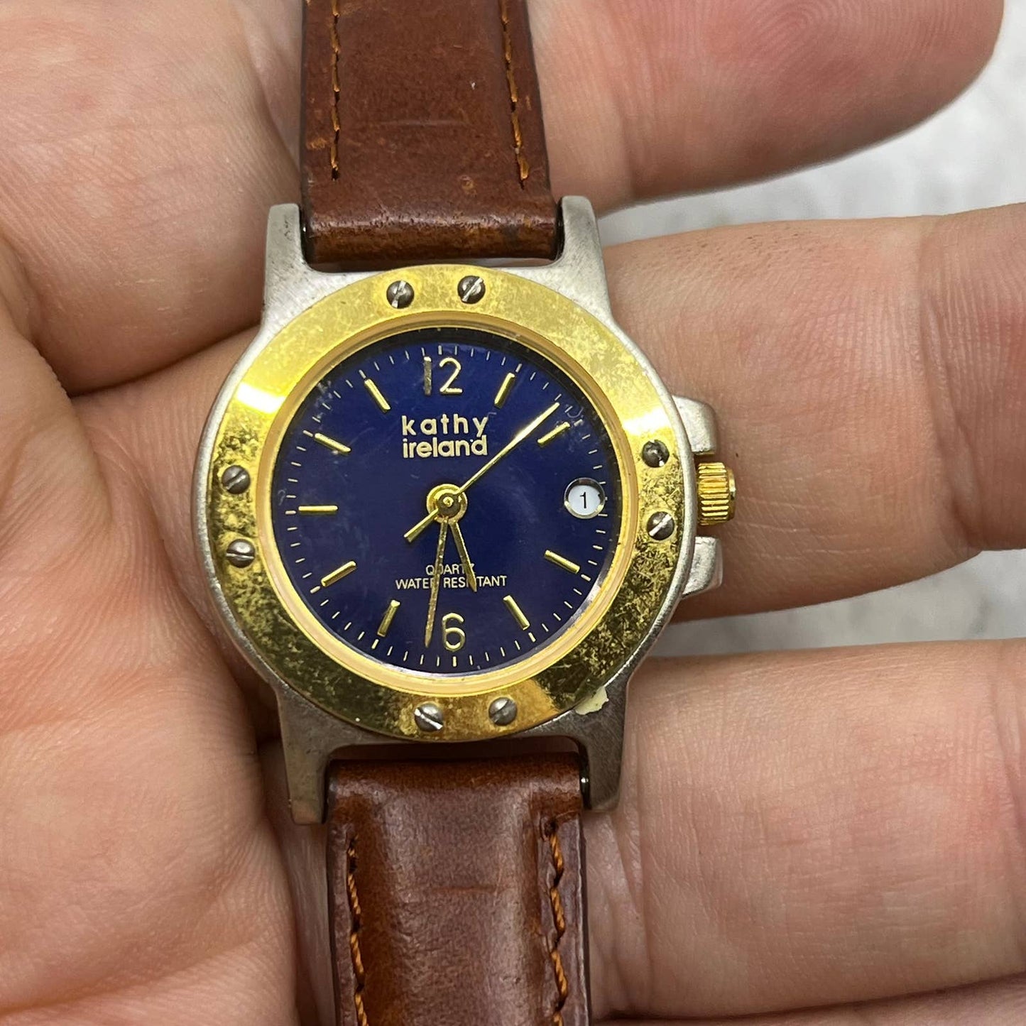 Vintage Women’s Kathy Ireland Watch TK2-P