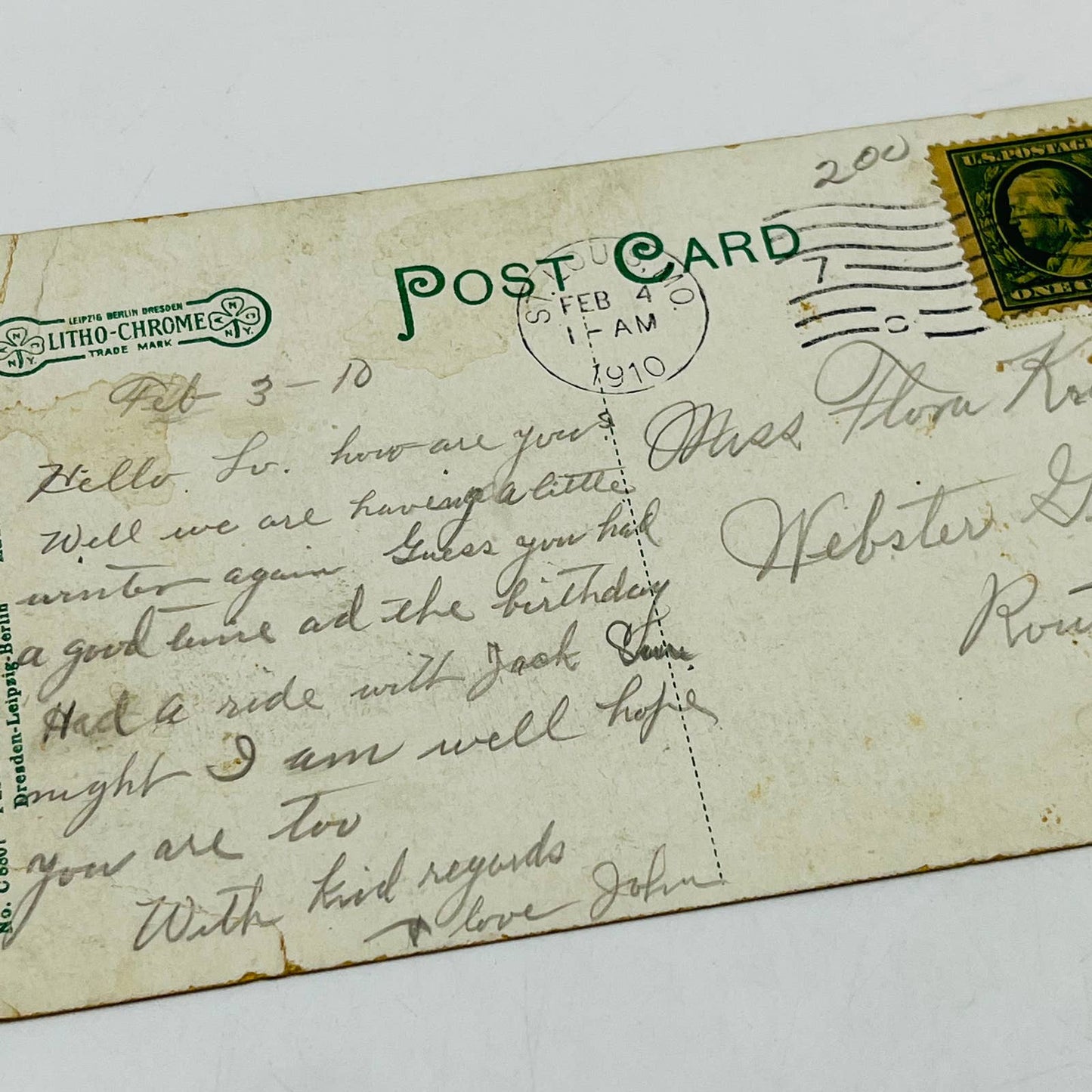 1910 Postcard Pre WWI US Arsenal St. Louis MO PA8