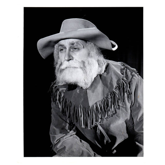 c1960 Press Photo Bob Bradley as "Buckskin Billy" WRCV-TV 1958 AE1