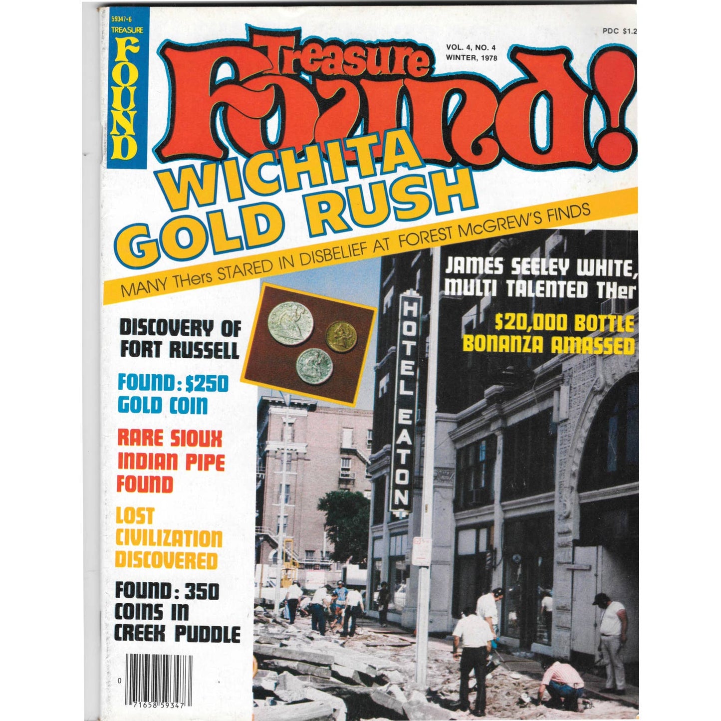 Treasure Found! Magazine - Treasure Hunting Metal Detecting Winter 1978 M3