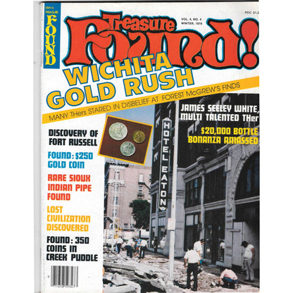 Treasure Found! Magazine - Treasure Hunting Metal Detecting Winter 1978 M3