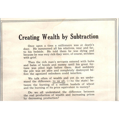 c1920 Harper's Magazine Ad - Stromberg Carburetor Chicago IL EA3