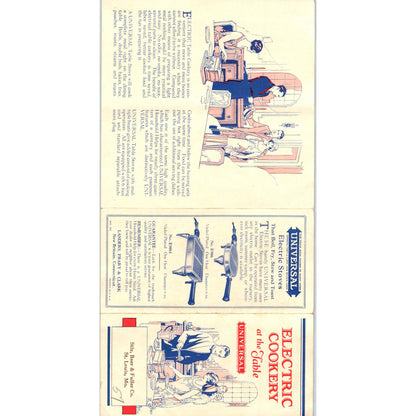 1930s Electric Cookery Booklet Stix, Baer & Fuller Co St. Louis MO AK3-6