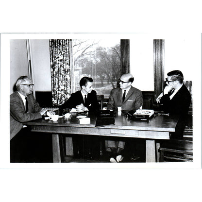 Mexico Ambassador Margain at Press Conference 1965 Original Photo 5x7 TK1-P4