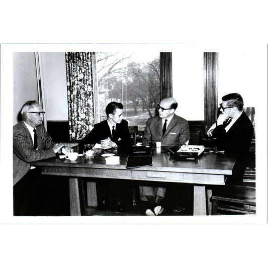 Mexico Ambassador Margain at Press Conference 1965 Original Photo 5x7 TK1-P4