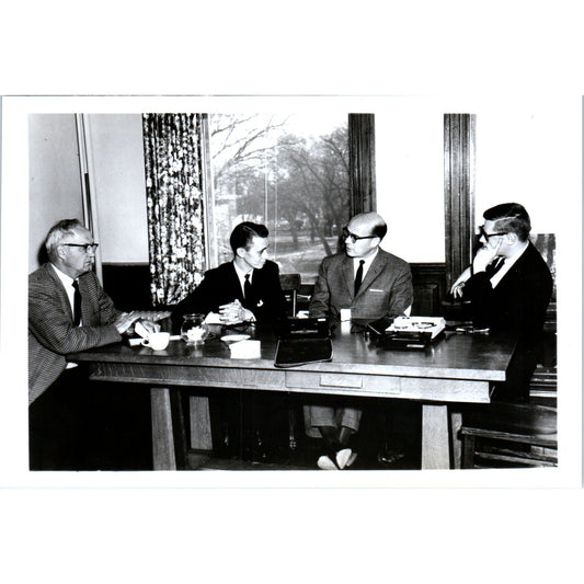 Mexico Ambassador Margain at Press Conference 1965 Original Photo 5x7 B10