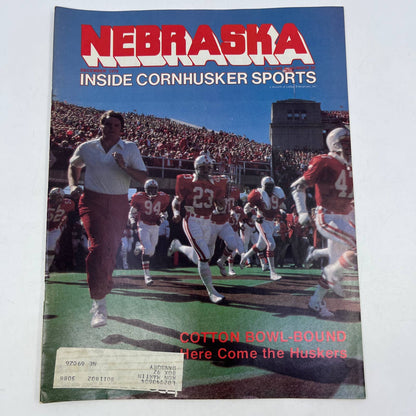 1979 Dec - Nebraska Inside Cornhusker Sports Magazine - Cotton Bowl Bound TH7