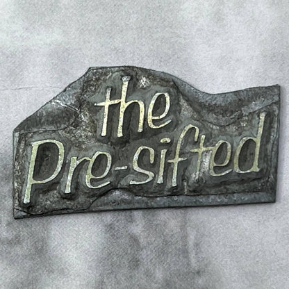 Vintage Printing Letterpress Printers Block Plate “the Pre-Sifted” SE836
