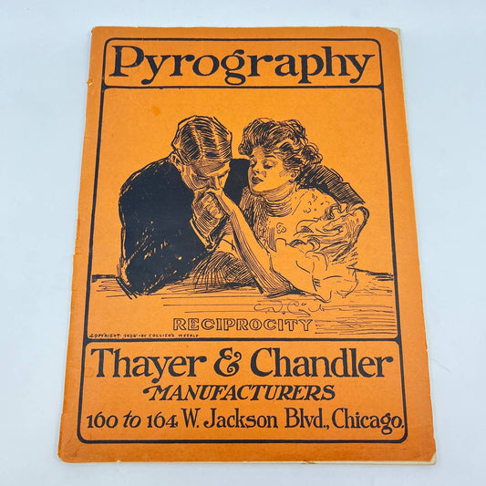 1904 Thayer & Chandler Pyrography Catalog No. 57 Chicago TF7