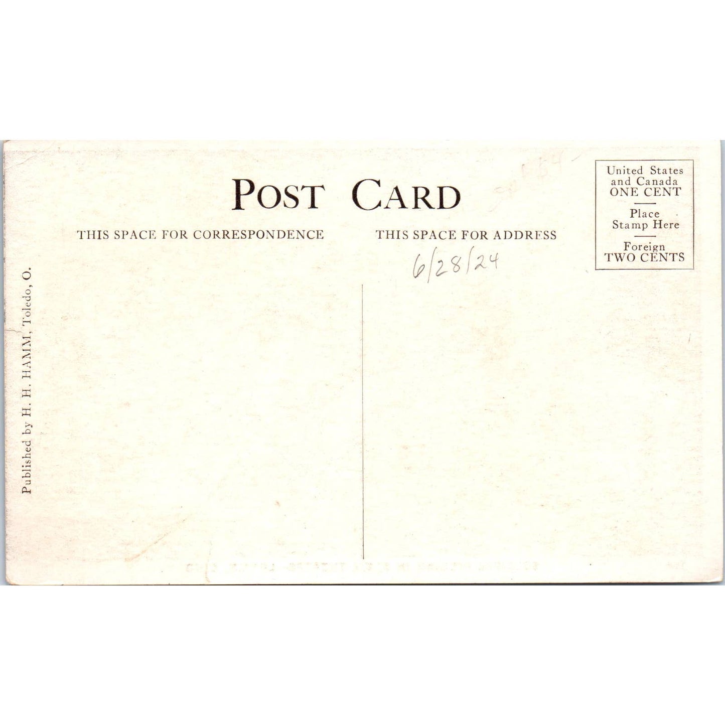 Antique Postcard Soldiers Digging in State theatre Lorain OH TD8-O2