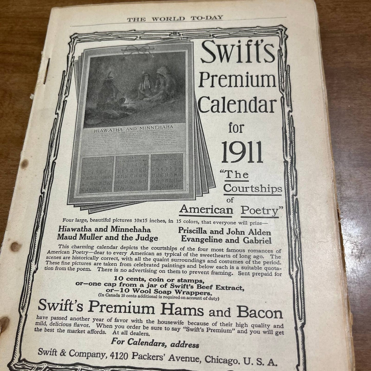 January 1911 The World To-Day Magazine No Cover Champ Clark British Parliment A2