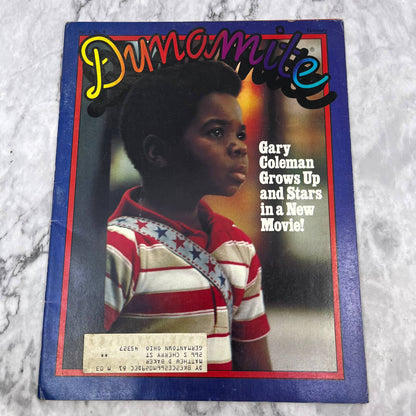 1981 Dynamite Magazine #81 Gary Coleman Rare ORIGINAL Vintage TJ4-2
