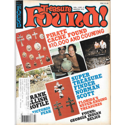 Treasure Found Magazine - Treasure Hunting Gold Metal Detecting Fall 1979 M4