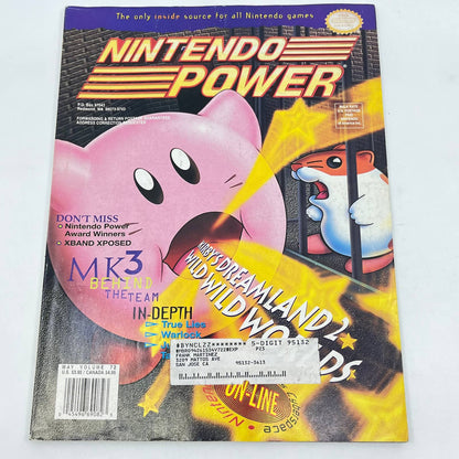 Nintendo Power Issue Volume Vol 72 INCLUDES POSTER Secret of Evermore Kirby TE9
