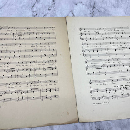 1912 I Want to be in Dixie Irving Berlin Sheet Music Gene Buck Edward Boyd￼ TJ4