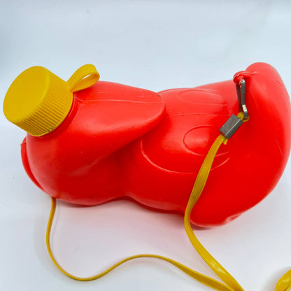 1957 Woody Woodpecker Red Blow Mold Canteen TE5