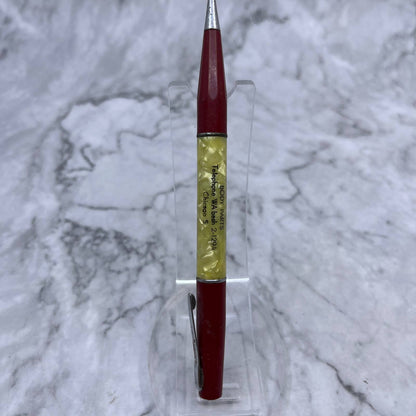 Vintage Marble Celluloid Mechanical Pencil C.M. Hoof Co Body Parts Chicago SE6