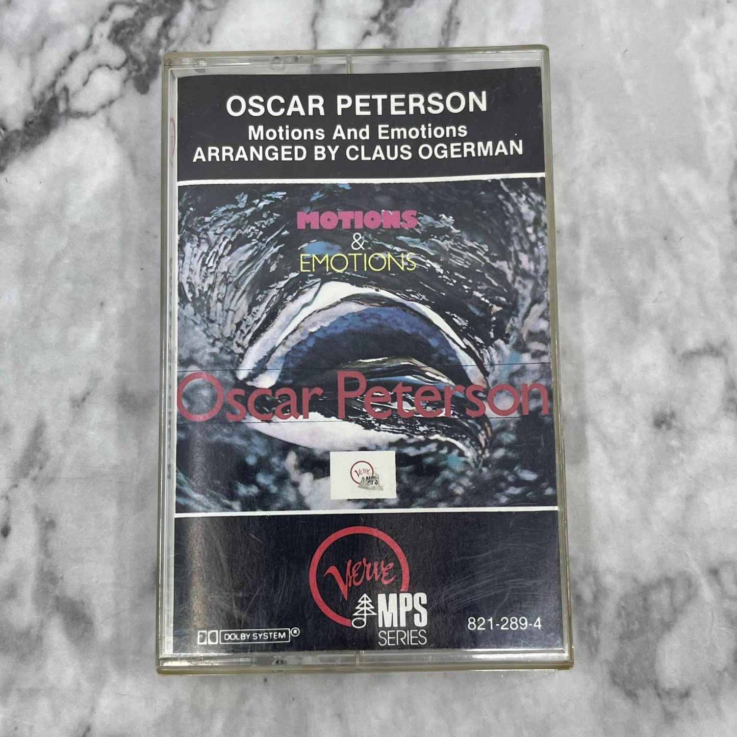 Oscar Peterson - Motions and Emotions Cassette Tape TI1-41