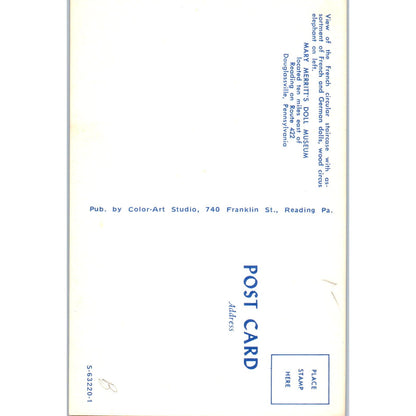 Mary Merritt's Doll Museum French Circular Staircase Original Postcard PB4