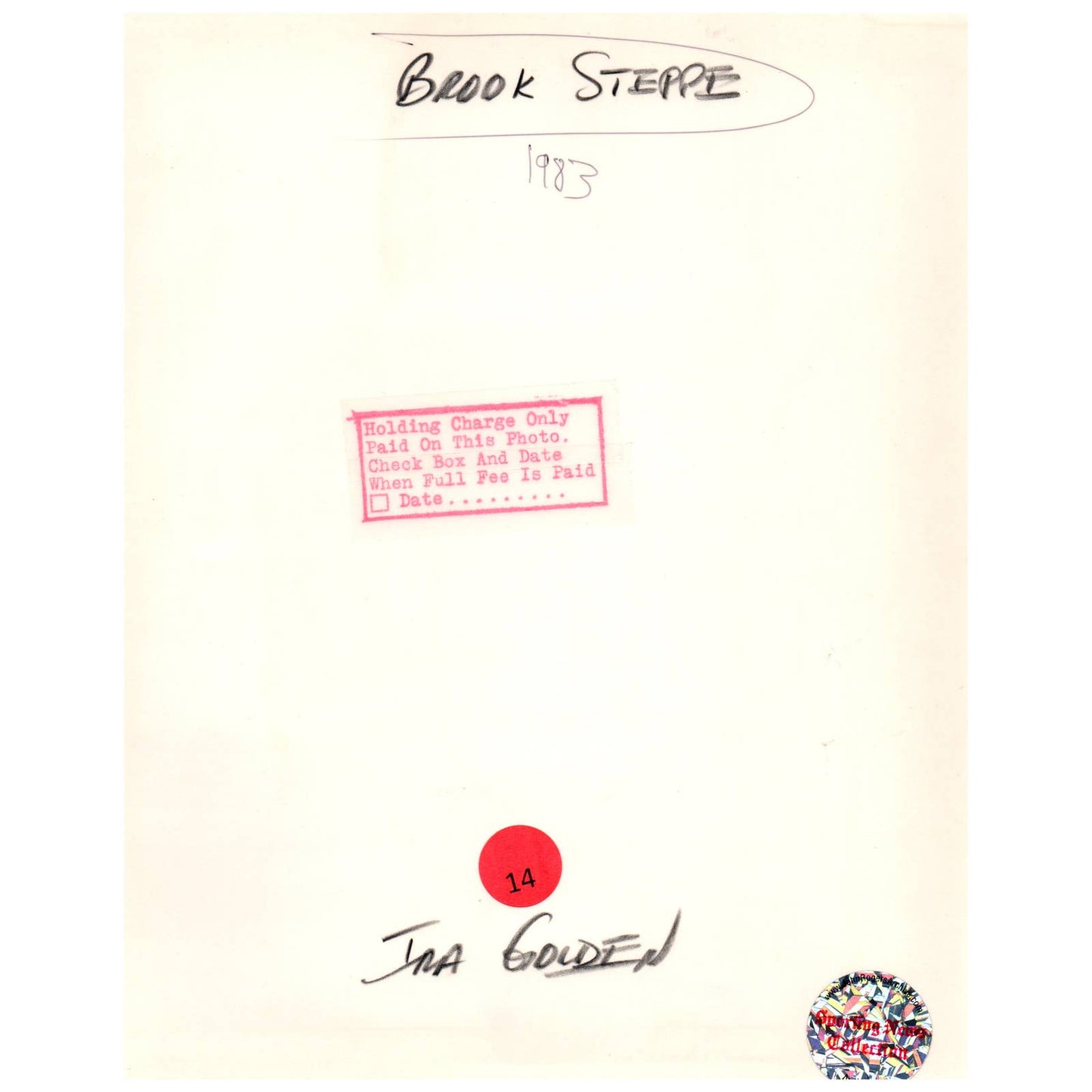 1983 Press Photo Basketball NBA Indiana Pacers Brook Steppe 8x10" AD3