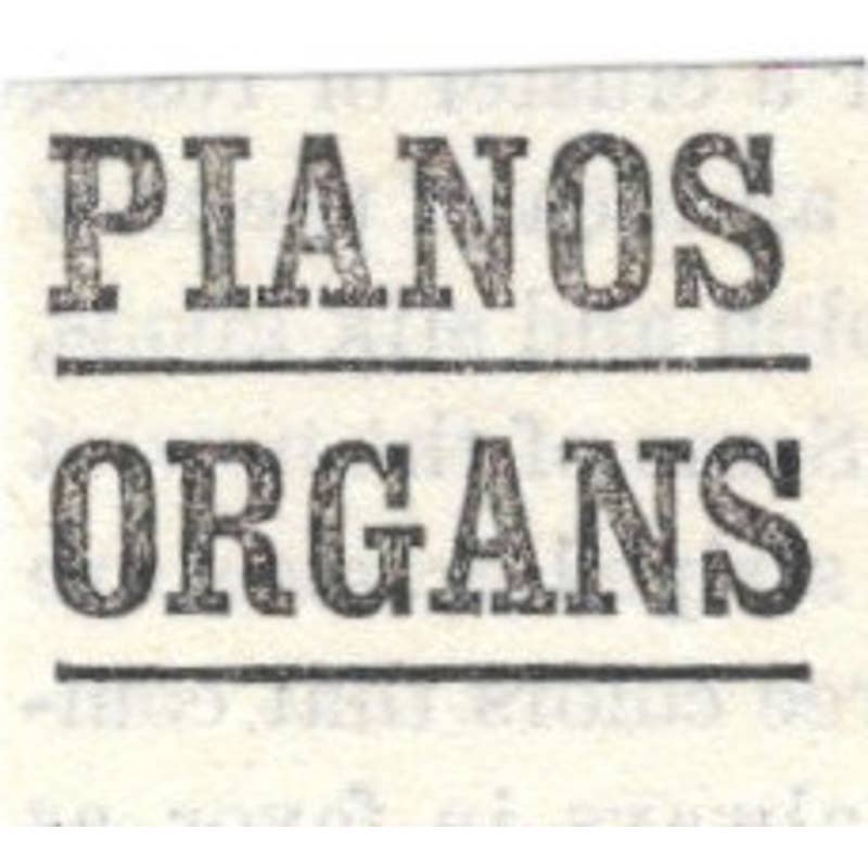 Pianos & Organs Daniel F. Beatty Washington NJ - Ad 1878 Original TJ7-L2-2