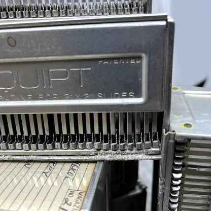 Huge Lot of AIREQUIPT Metal Slide Tray Magazines 36 2"x2" Slides Lot of 18