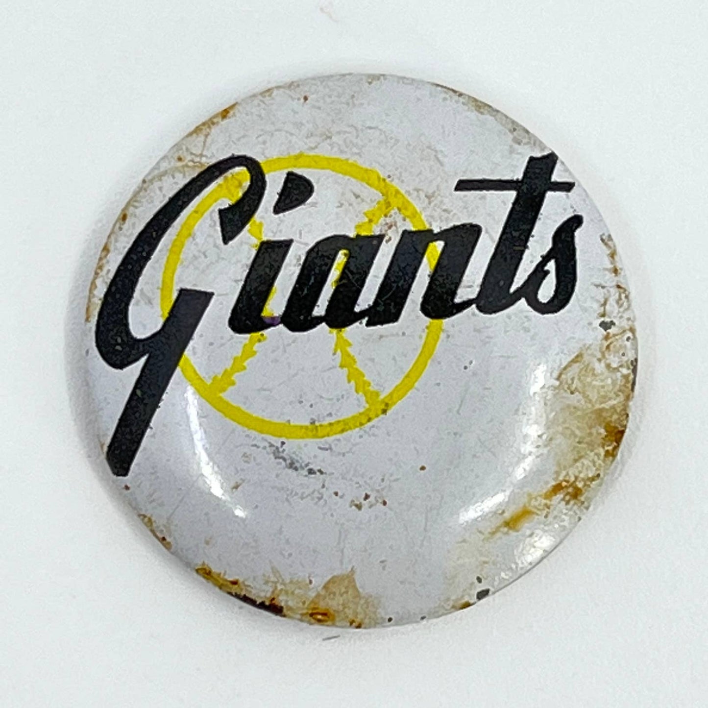 1960s San Francisco Giants Baseball Pinback Button SC8