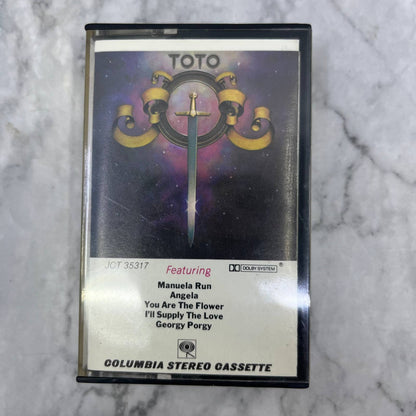 TOTO Cassette Tape: Self Titled Debut, Hold The Line, Columbia 1978 TI8-3