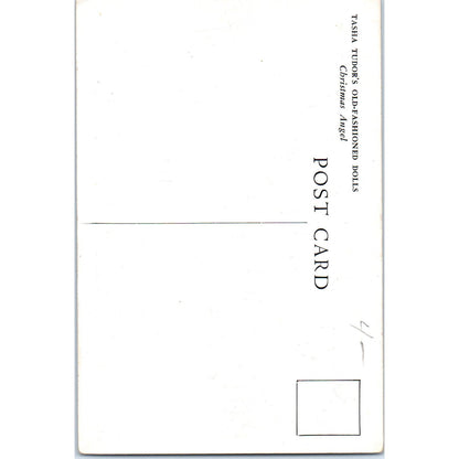 Tasha Tudor's Old Fashioned Dolls - Christmas Angel Original Postcard PB8